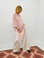 T-Shirt Trompe L’Œil Dentelle Effet Superposition Chic