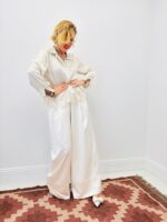 Chemise Satinée En Viscose Finition Dentelle – Image 4