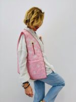 Gilet Matelassé En Coton Brodé Esprit Folk Chic – Image 2