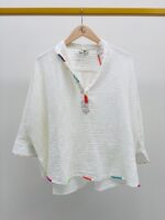 Chemise En Gaze De Coton Broderies Colorées – Image 2