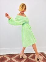 Robe Rayée En Coton Coupe Oversize Esprit Soleil