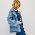 Veste Denim Coupe Oversize Esprit Blazer Casual