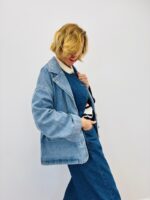 Veste Denim Coupe Oversize Esprit Blazer Casual