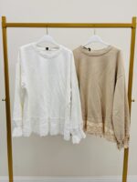 Pull Détail Broderie Anglaise 100% Coton – Image 2