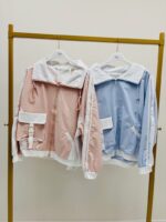 Veste Sportive Bicolore Coupe Oversize – Image 2