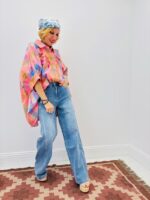 Chemise Motif Madras Brodée – Image 3