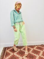 Chemise Rayée Oversize Esprit Frais Printemps-Été – Image 3