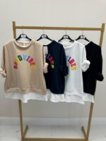 Sweat “Good Vibes” Grande Taille – Couleurs Pastel & Énergie Positive – Image 3