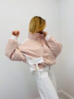 Veste Sportive Bicolore Coupe Oversize