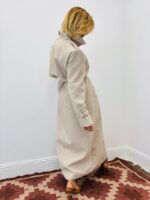 Trench Long Classique Ceinturé Coupe Structurée – Image 7