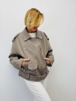 Veste Simili Cuir Style Perfecto Coupe Structurée – Image 7