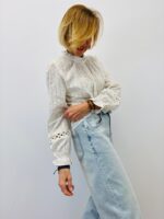 Chemise Col Victorien Imprimé Fleuri En Coton – Image 5