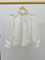 Chemise Col Victorien Imprimé Fleuri En Coton – Image 2