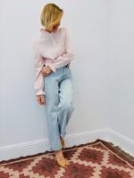 Chemise Col Victorien Rayée En Coton – Image 5