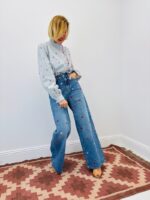 Chemise Motifs Cœurs Col Victorien En Coton – Image 3