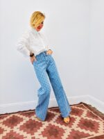 Chemise Fleurs En Relief Coupe Courte En Coton – Image 3