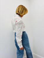 Chemise Motifs Cœurs En Coton Coupe Classique – Image 4