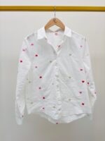 Chemise Motifs Cœurs En Coton Coupe Classique – Image 2