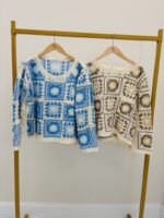 Pull Crochet Patchwork Bohème – Image 3