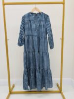 Robe Carreaux En Coton - Marque Goa – Image 4