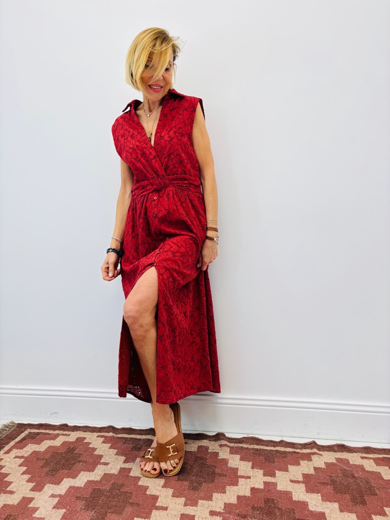 IMG_8552 Robe Carreaux En Coton – Image 1