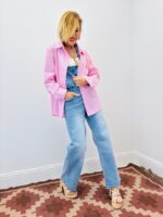 Twin-Set Chemise Rayée & Débardeur Amovible Assorti – Image 4