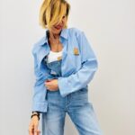 Twin-Set Chemise Rayée & Débardeur Amovible Assorti