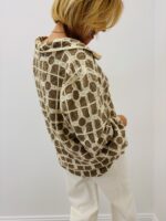 Pull Crochet Maille Graphique – Image 4