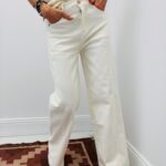 Jean Wide Leg Coupe Droite Élégante