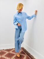 Chemise Rayée “Self Love” Message Dos – Image 4