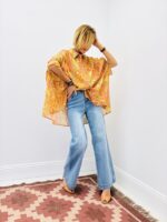 Chemise Oversize Imprimé Paisley Soleil - Marque Goa