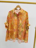 Chemise Oversize Imprimé Paisley Soleil - Marque Goa – Image 2