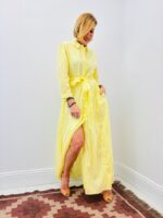 Robe Chemise Longue Rayures Soleil Élégance Estivale - GOA – Image 3