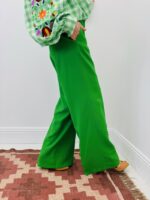 Pantalon Large Tailleur Fluide Élégance Vibrante - ANGE – Image 2