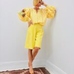 Bermuda Tailleur Fluide Élégance Moderne