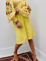 Bermuda Tailleur Fluide Élégance Moderne – Image 2