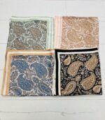 Carré Satiné À Motif Cachemire Intemporel – Image 2