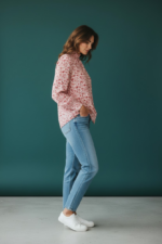 Chemise Fleurie À Col Victorien Esprit Romantique Chic – Image 2