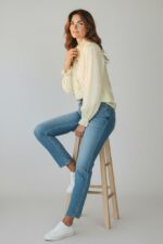 Chemise À Carreaux Col Victorien En Coton – Image 5