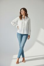 Chemise Brodée Col Volants Esprit Bohème – Image 2