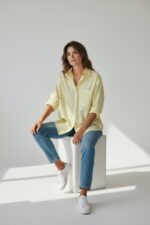 Chemise Essentielle En Coton Doux À Coupe Fluide – Image 2