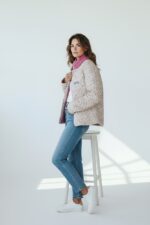Veste Réversible Fleurie Esprit Cocoon – Image 4