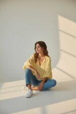 Blouse En Voile De Coton À Manches Amples – Image 4