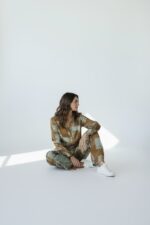 Pantalon Fluide Imprimé En Viscose Et Soie – Image 2