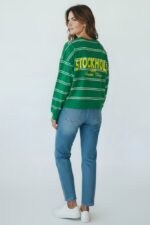 Pull Rayé Esprit Rugby En Coton – Image 2