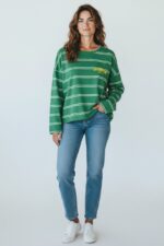 Pull Rayé Esprit Rugby En Coton