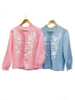 Chemise Vichy Brodée En Coton – Image 5