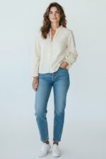 Chemise En Broderie Anglaise En Coton – Image 2