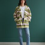 Veste Maille Rayée Esprit Casual Chic