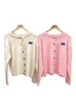 Gilet En Maille Douce À Détail Smiley Esprit Feel Good – Image 3